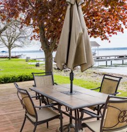 Patio furniture at home