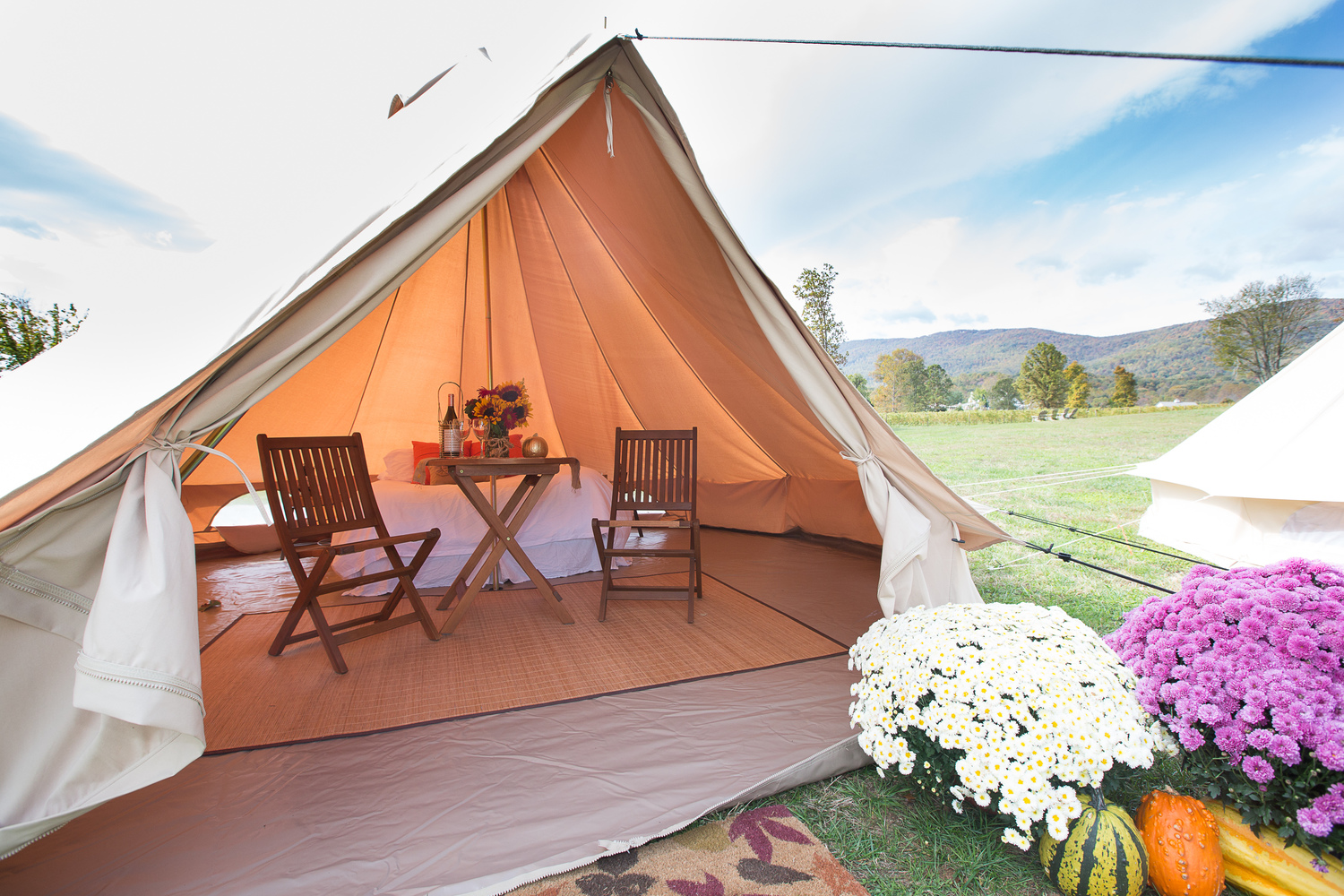 tent campsite at Gorge Oasis 