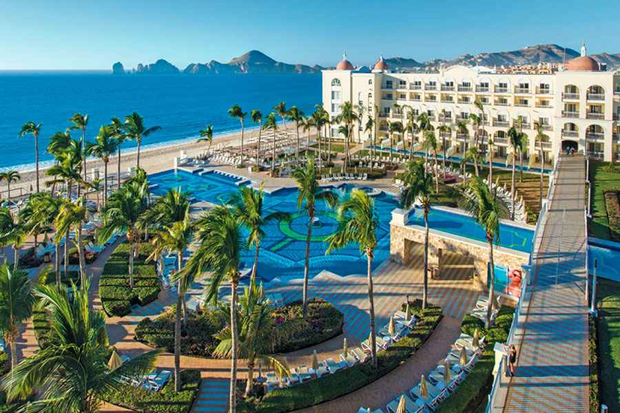 Aerial view of Hotel Riu Palace Cabo San Lucas