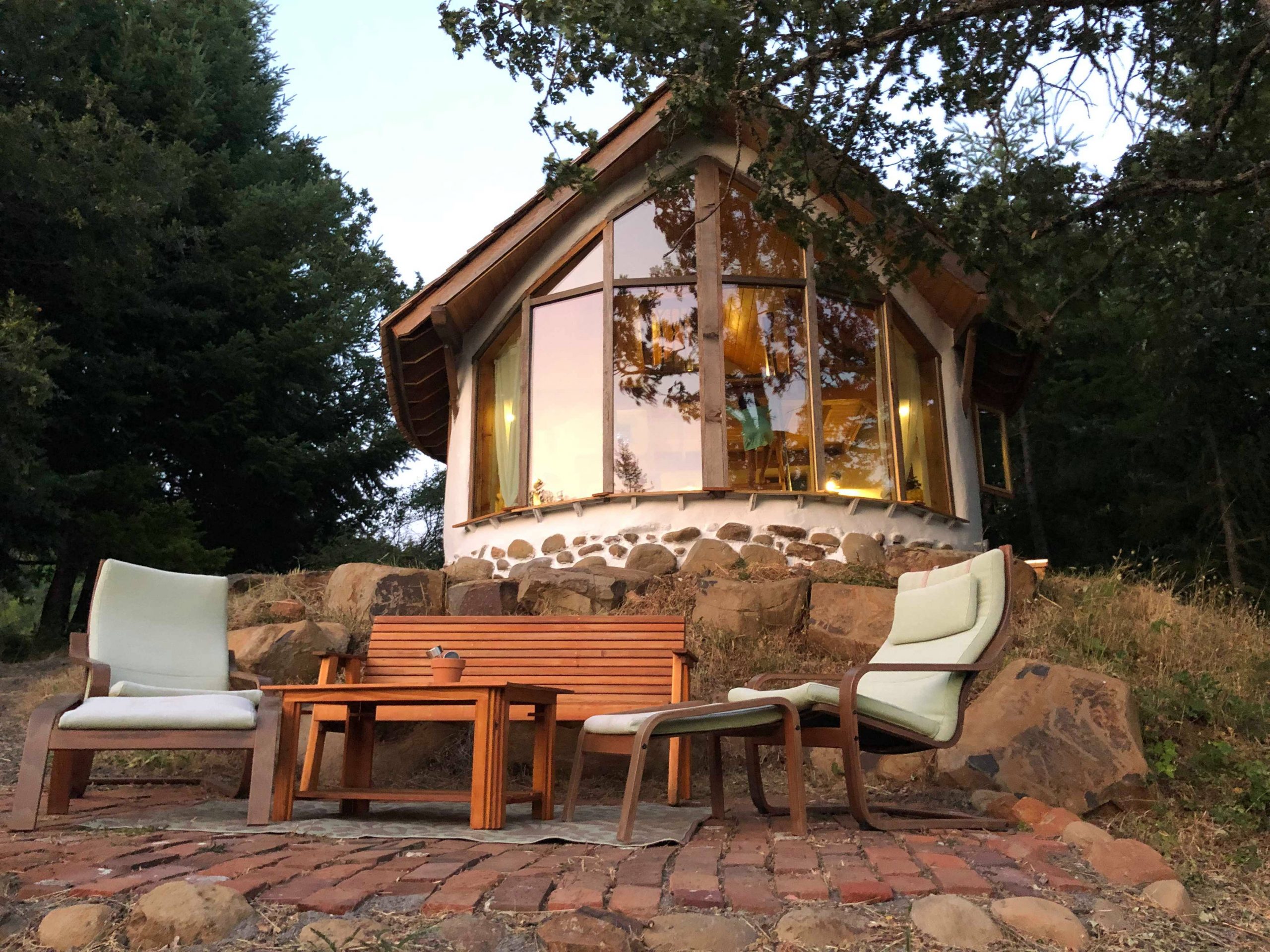 Custom Strawbale Cottage on an Organic Farm