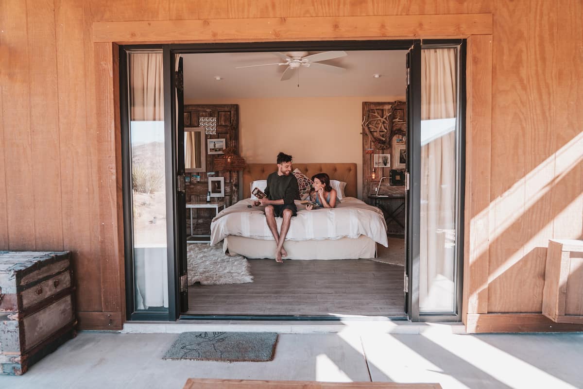 Bedroom at The Outlaw: Pioneertown