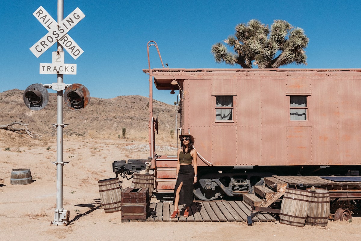 Caboose at The Outlaw: Pioneertown 