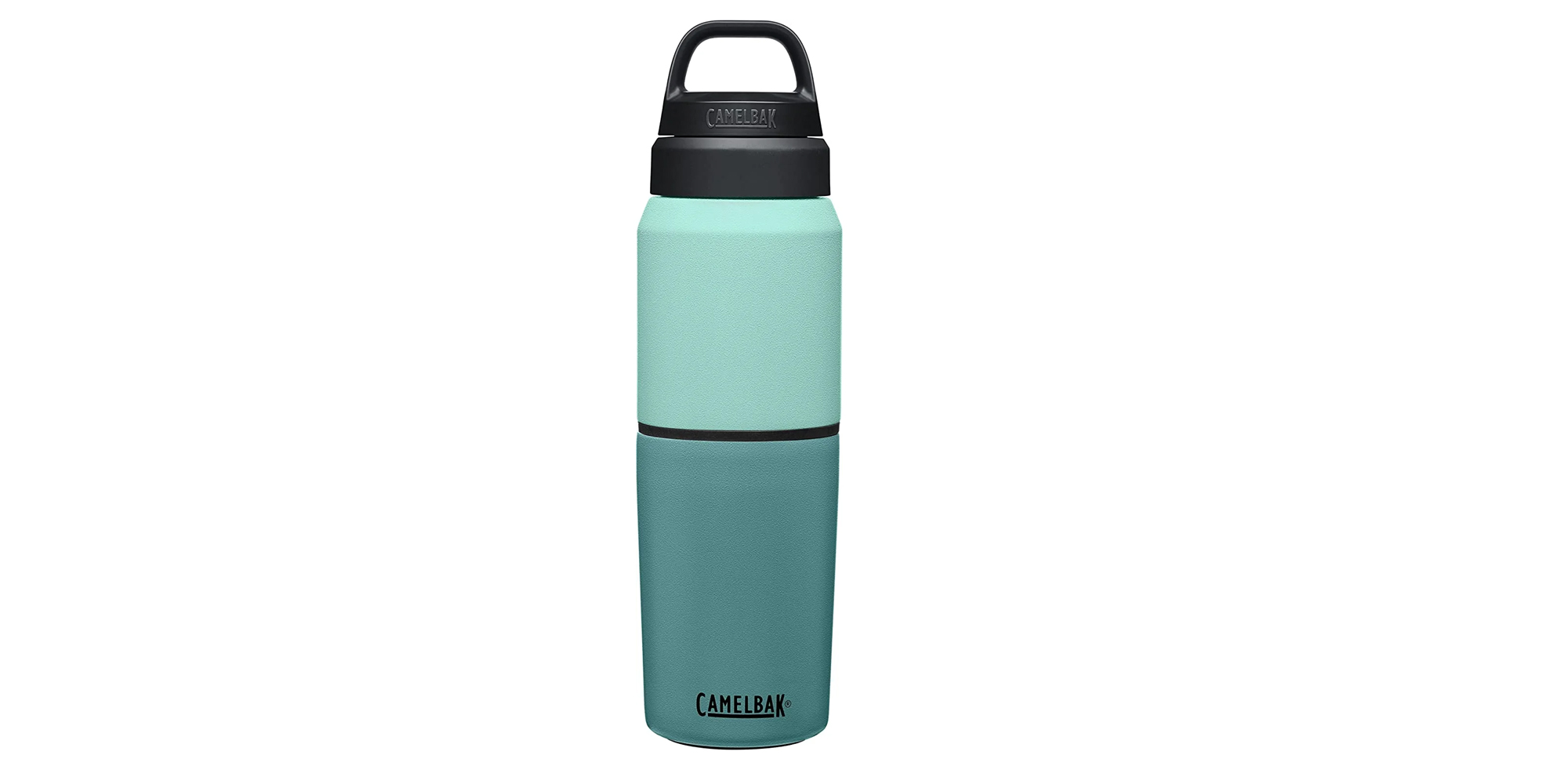 The Camelbak MultiBev is a cup and water bottle in one.