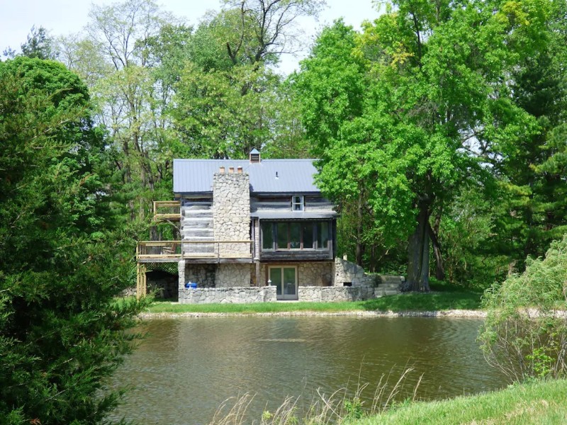 Beautiful, 200-Year-Old Log Home