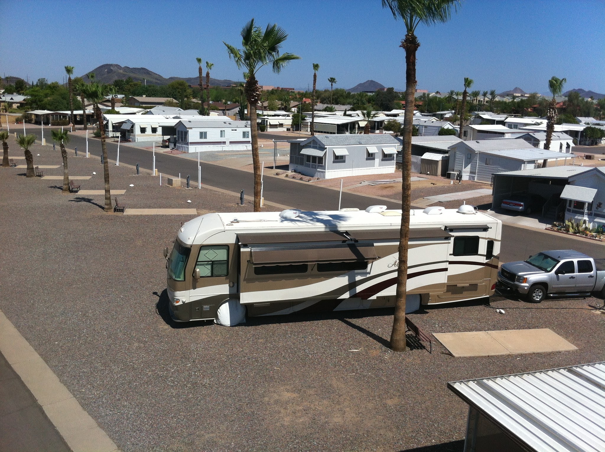 A highly rated and active  adult RV park