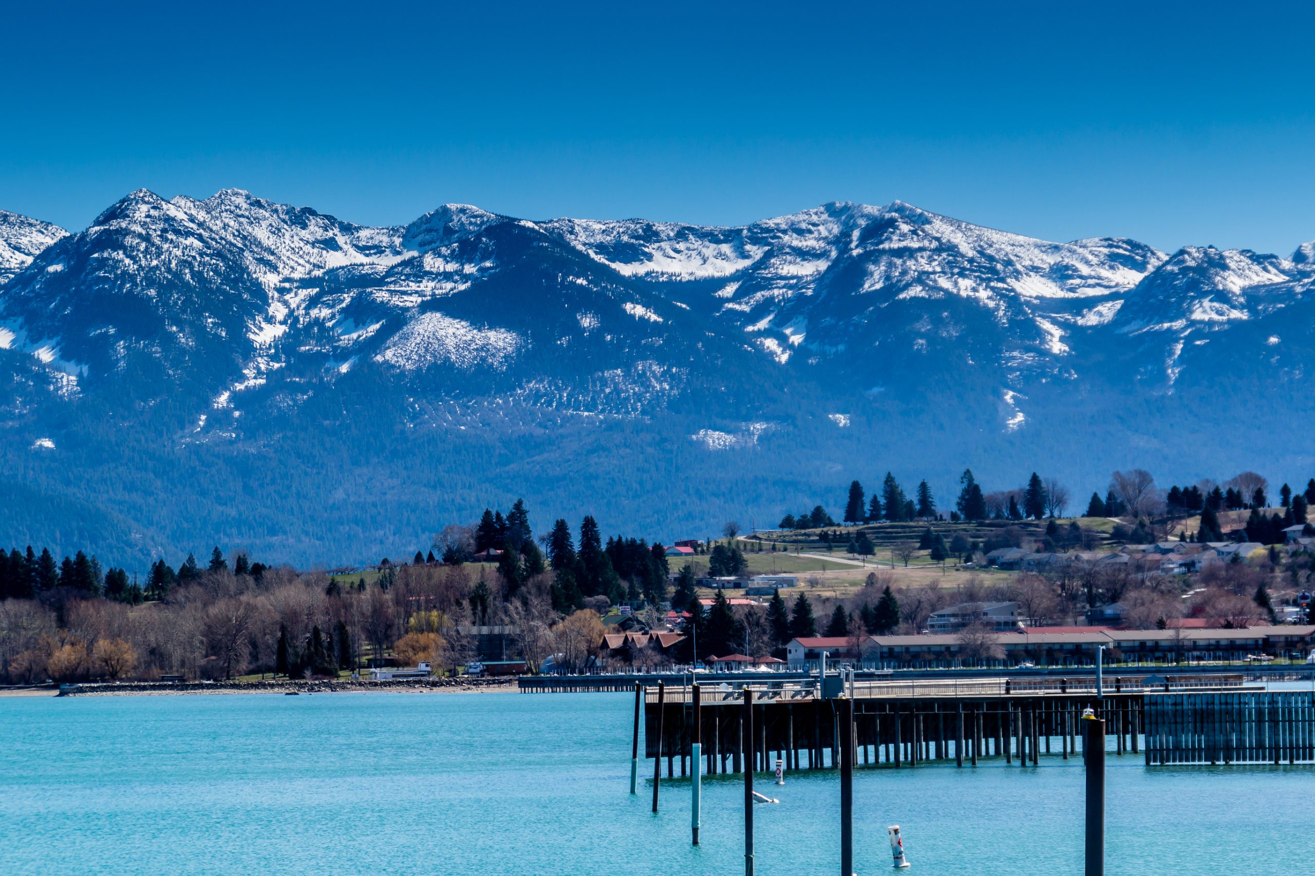 Polson, Montana on Flathead Lake