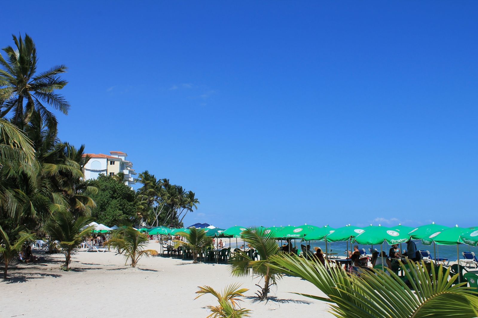 Beach in Juan Dolio, Dominican Republic