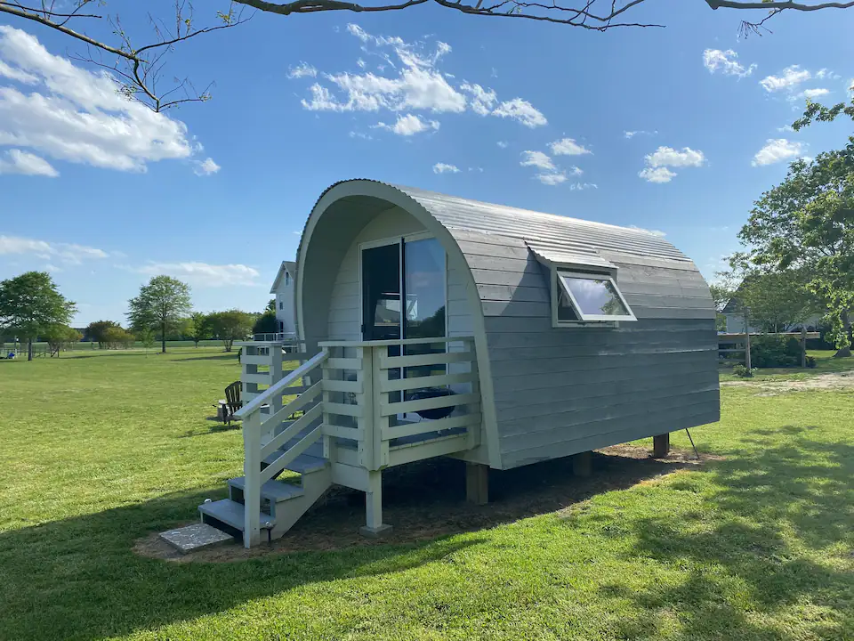 Such a unique spot for rural glamping 