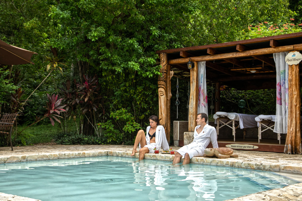 Pool at Mystic River Resort