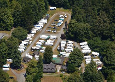 A pleasant and family-owned camping area