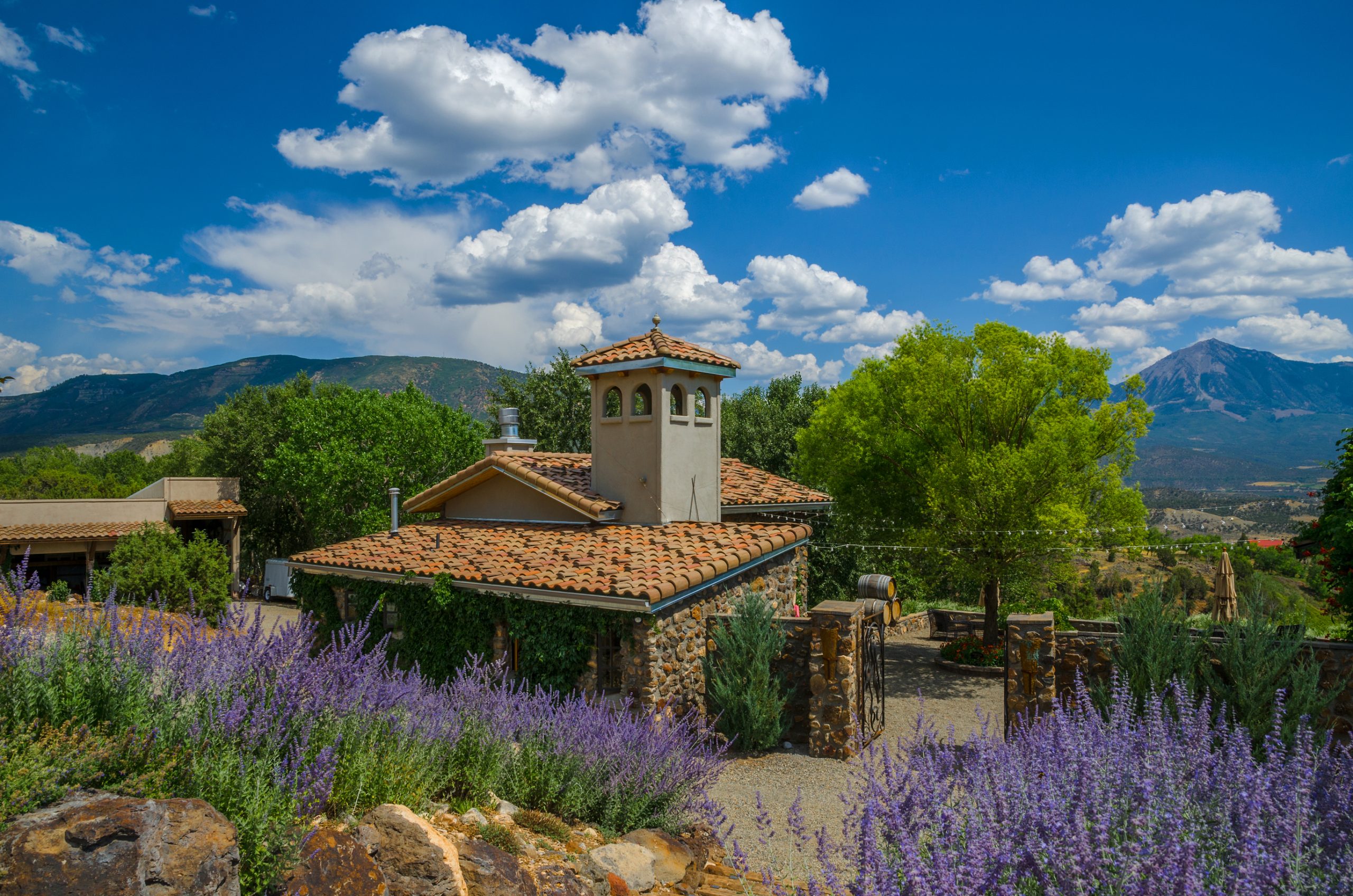 Winery in Paonia, Colorado's wine country