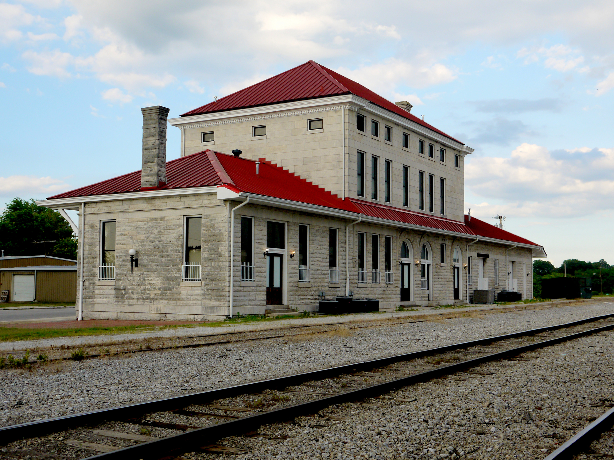 Restored depot sits near downtown Columbia