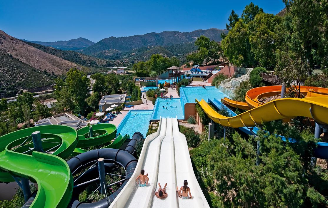 Fodele Beach and Water Park, Crete, Greece