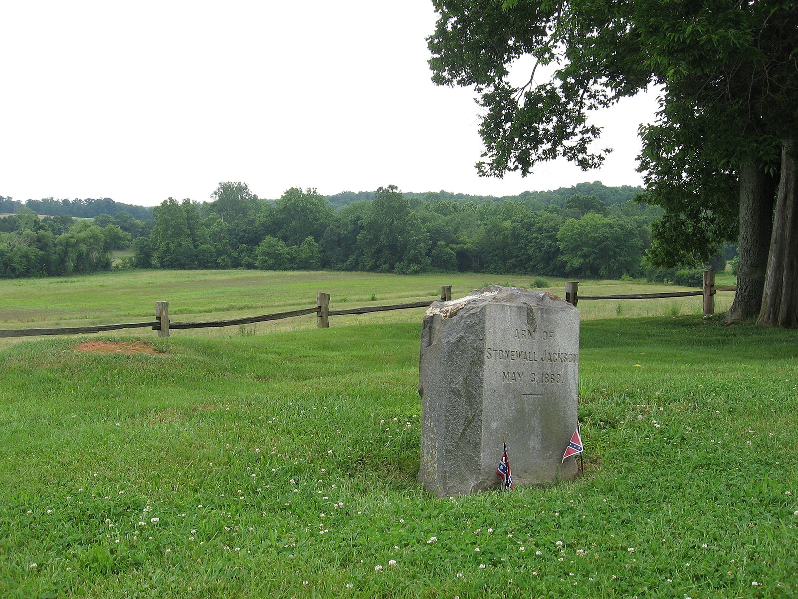 Grave of Stonewall Jackson's Arm