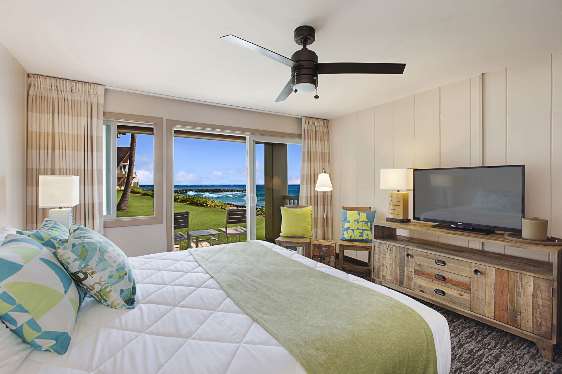 Oceanview rooms with island vibes