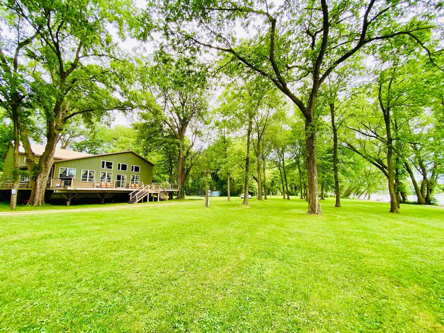 Massive Five-Bedroom Waterfront Cabin Getaway