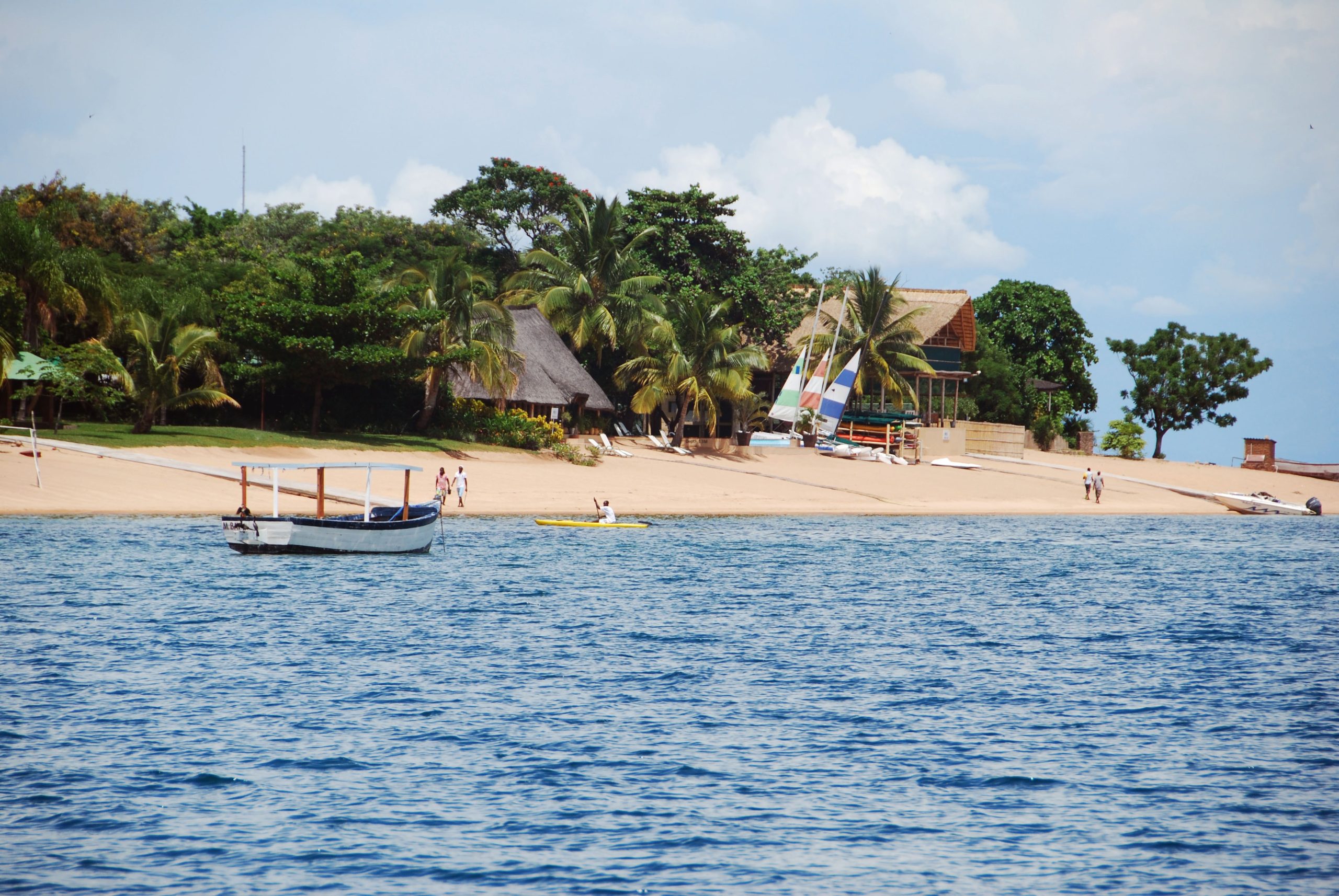 Blissful beach days in Malawi