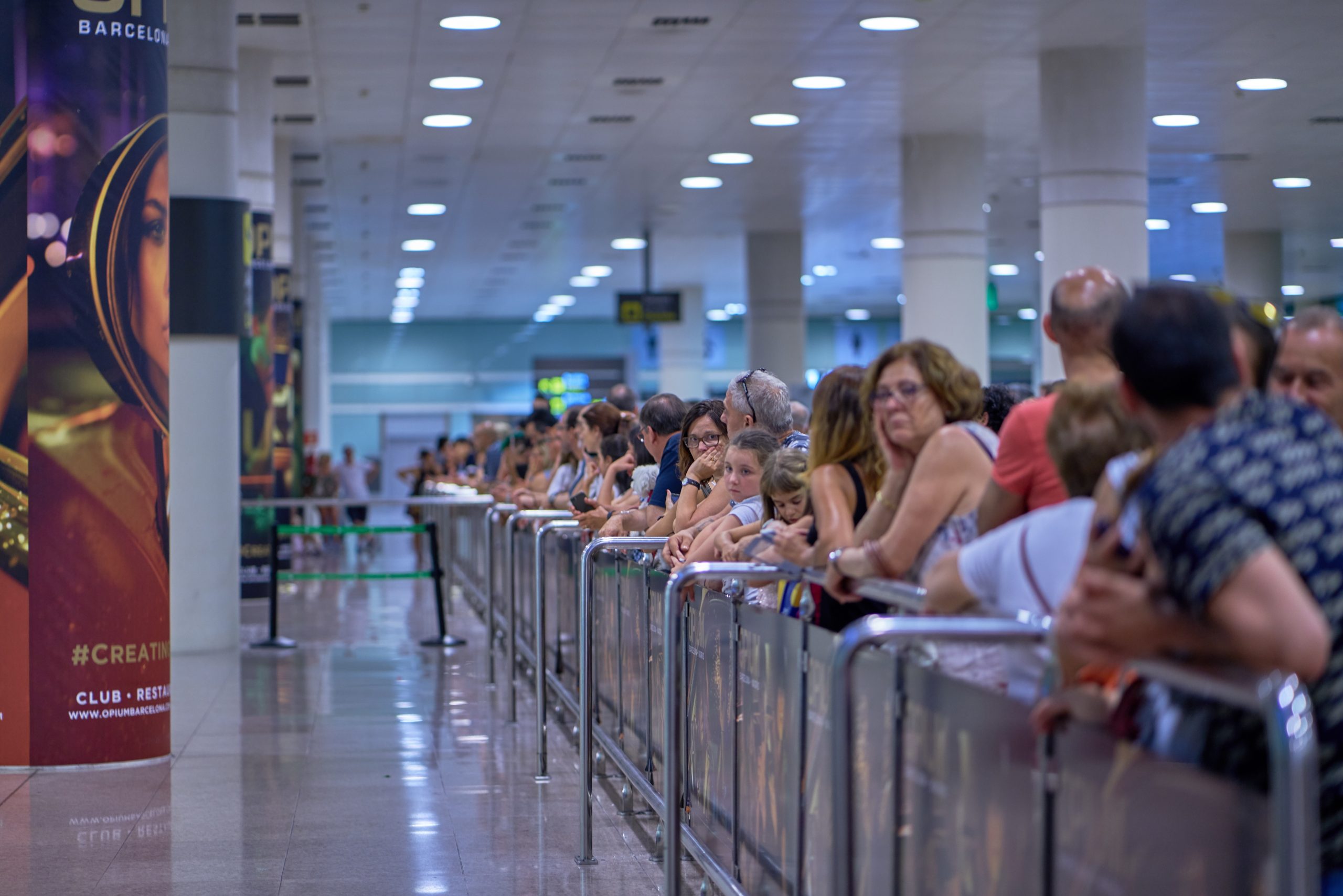 Airport arrivals