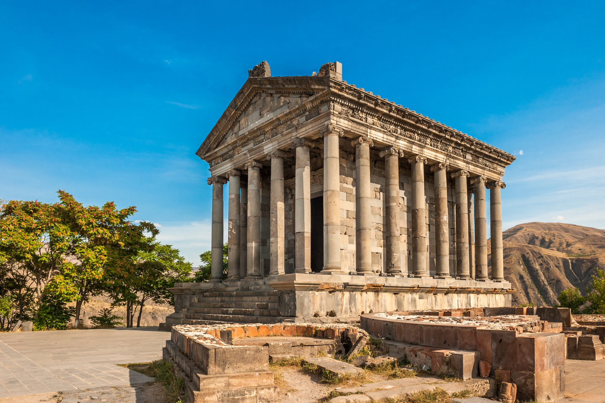 Hellenic Temple of Garni,  Armenia