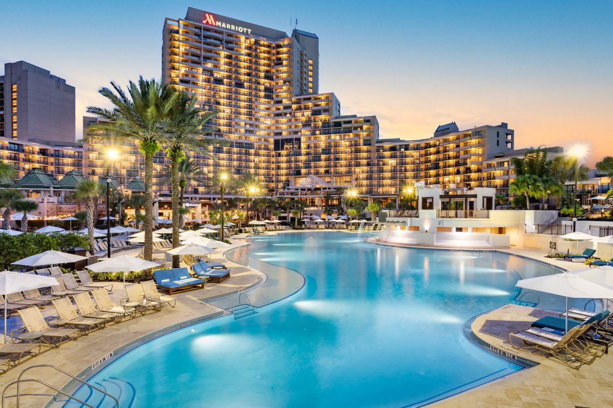 Lagoon Pool Orlando World Center Marriott