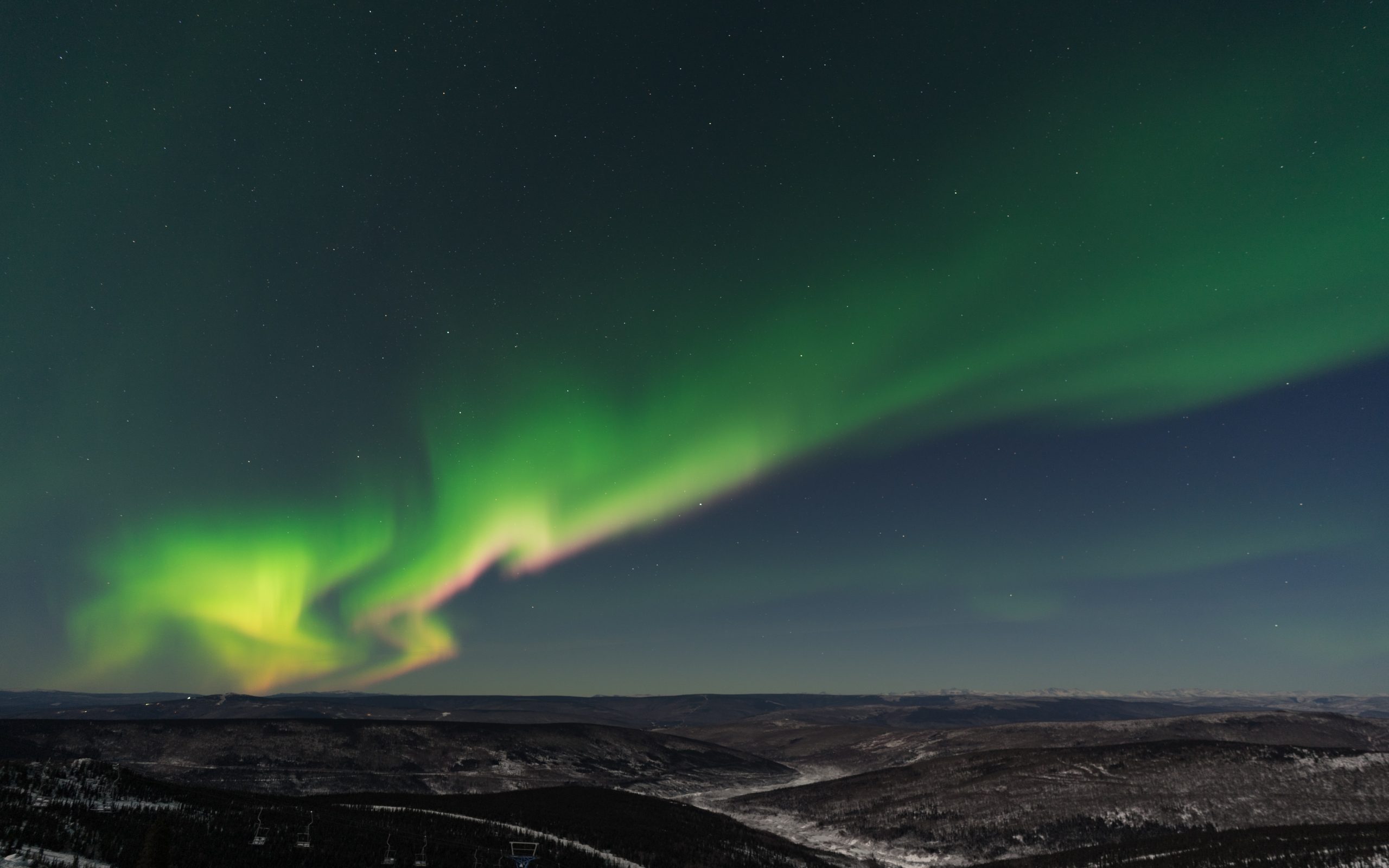 Northern lights near Fairbanks