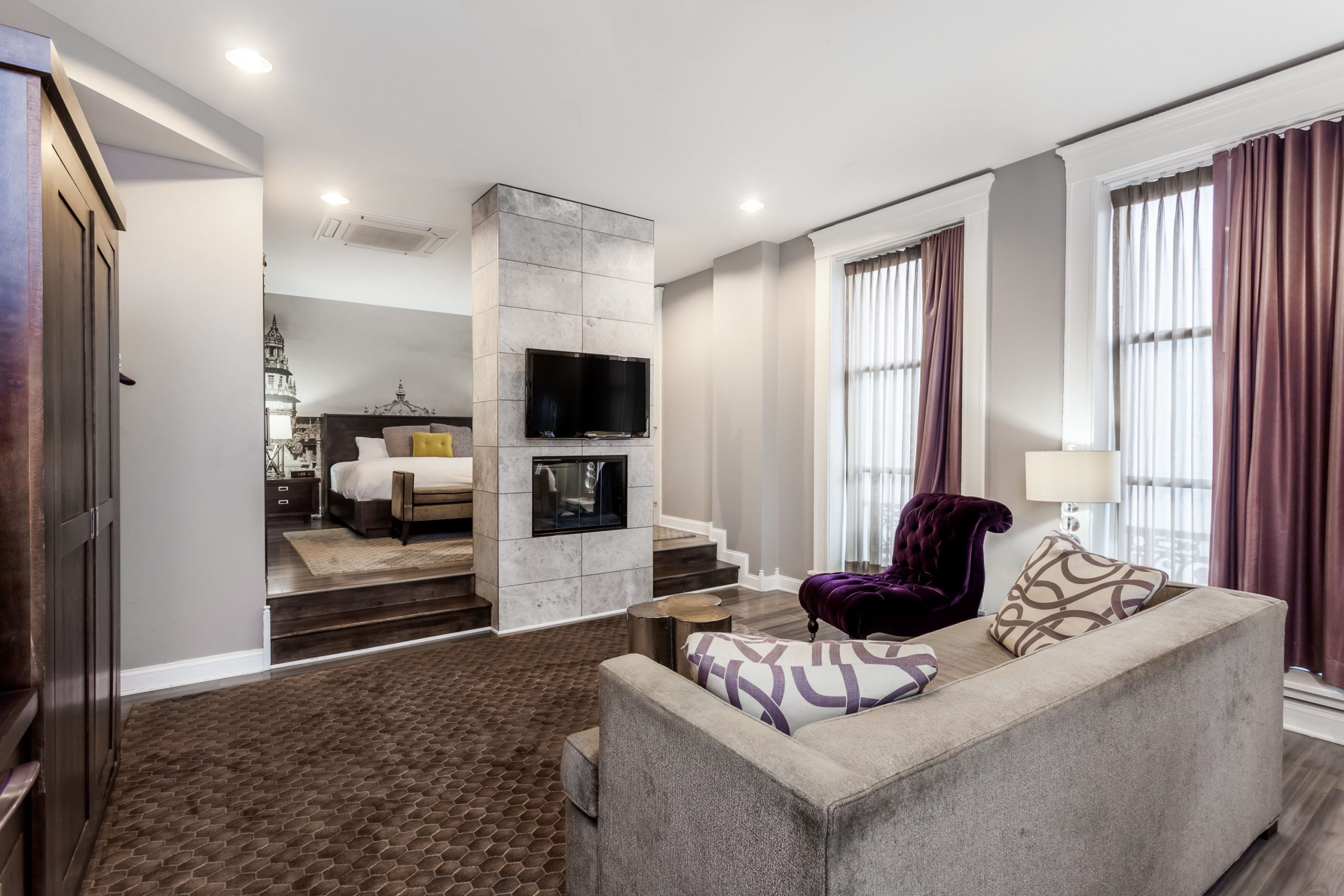 Settle into spacious, stylish suites with modern conveniences