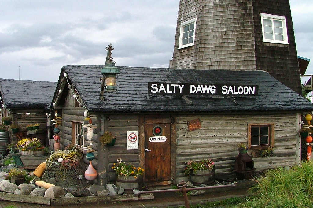 Salty Dawg Saloon, Homer, Alaska