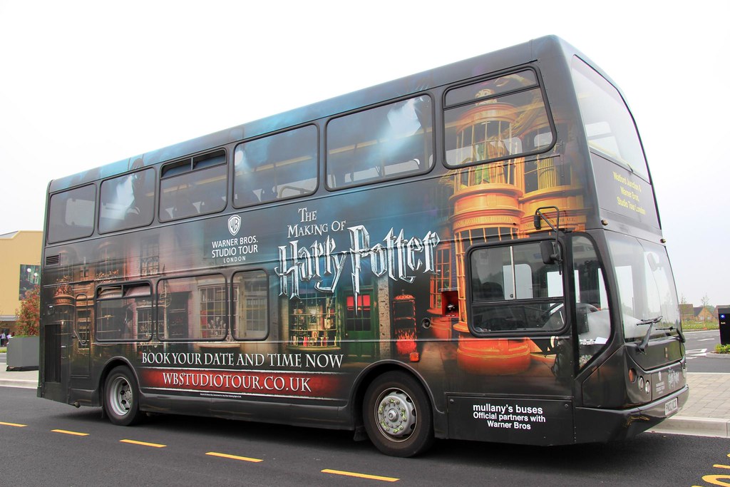 The Making of Harry Potter Studio Tour Bus