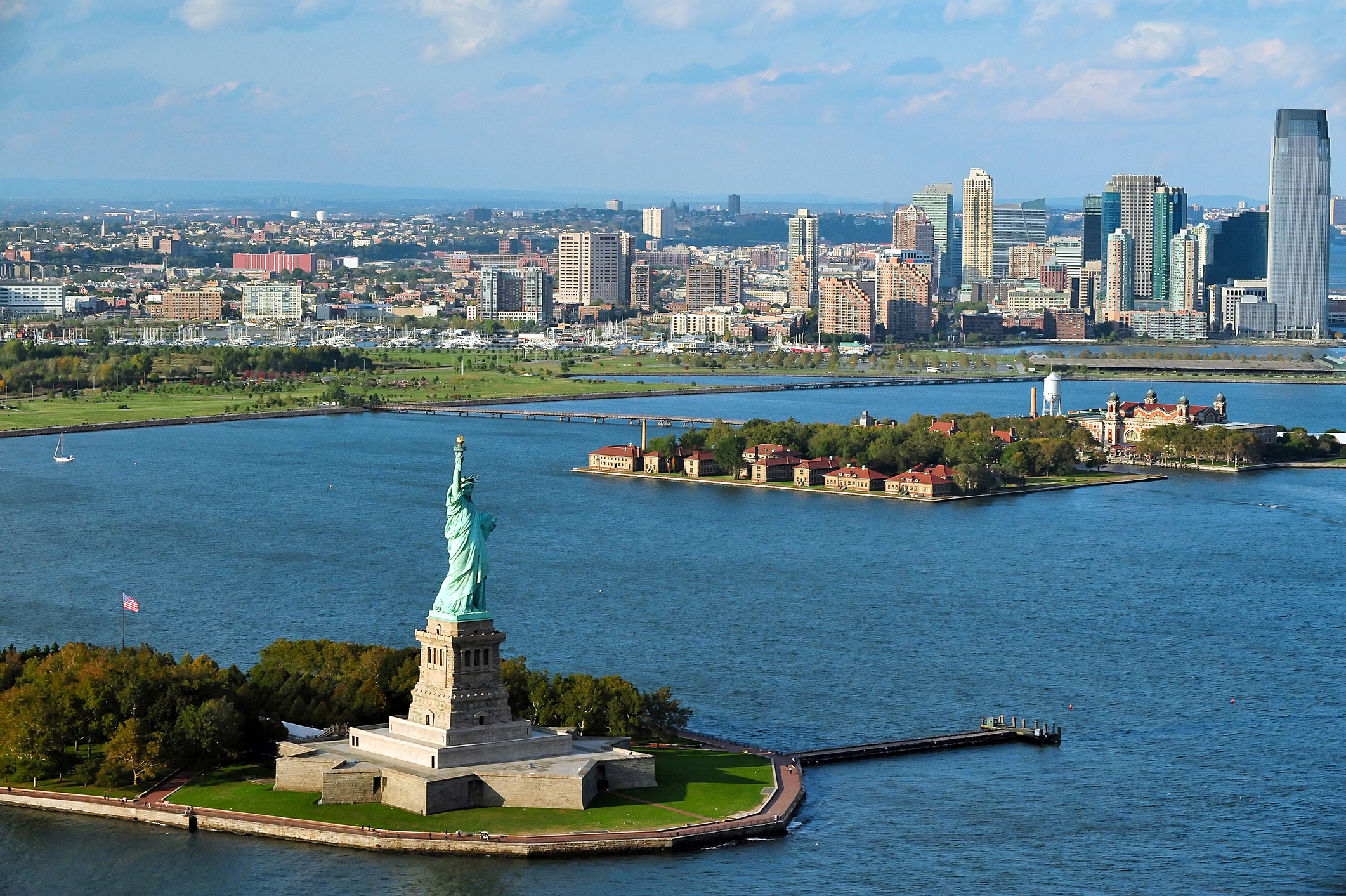 Statue of Liberty and Ellis Island