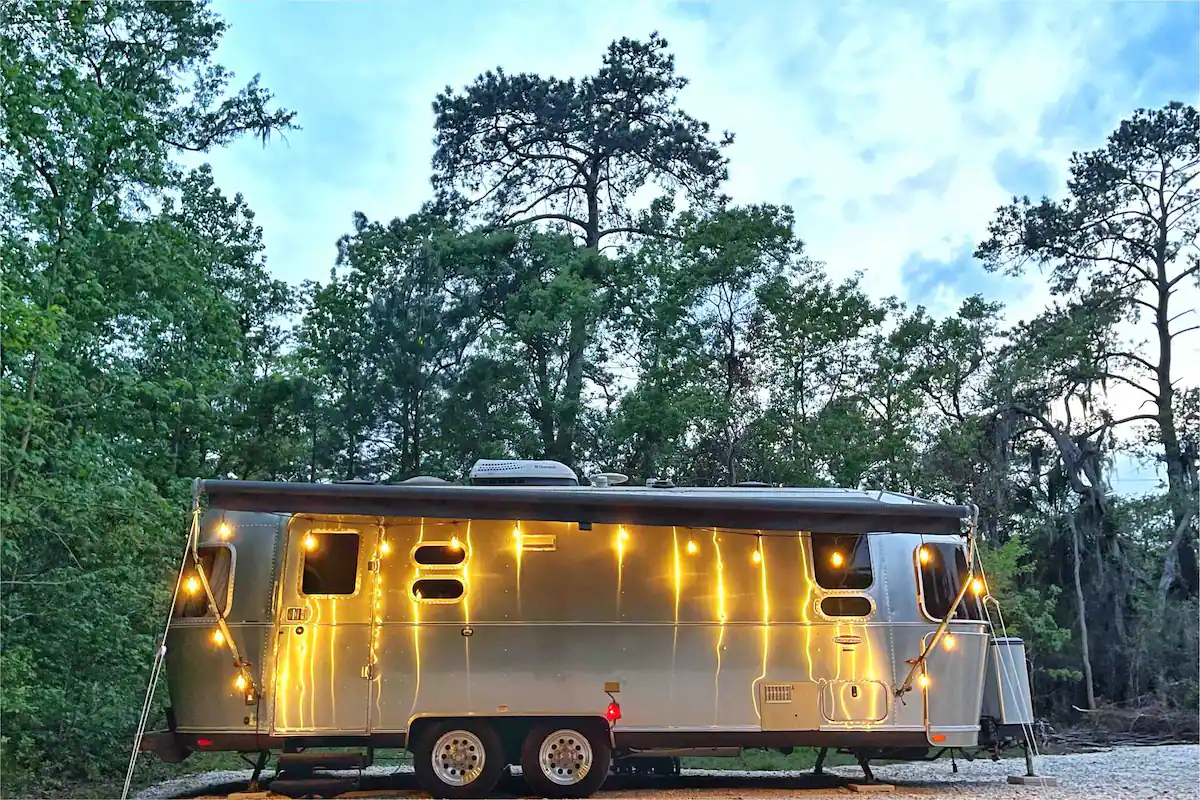 Live the Airstream life on a glamping trip 