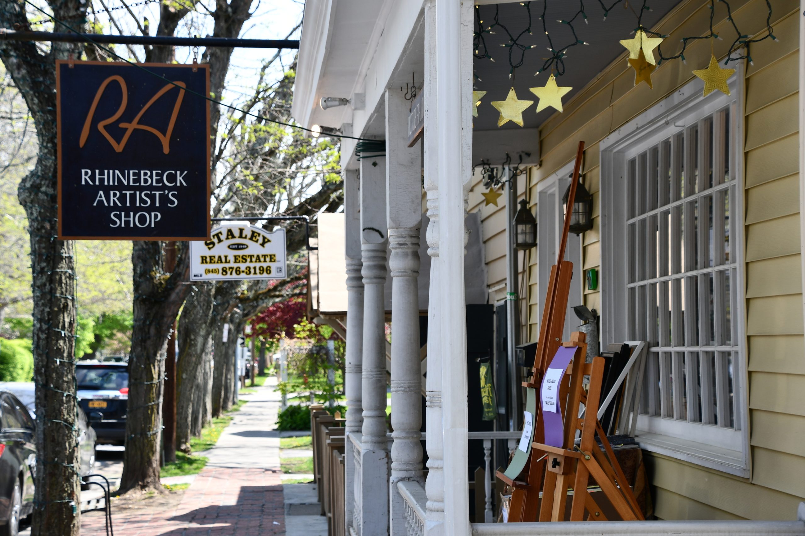 East Market Street in Rhinebeck, New York