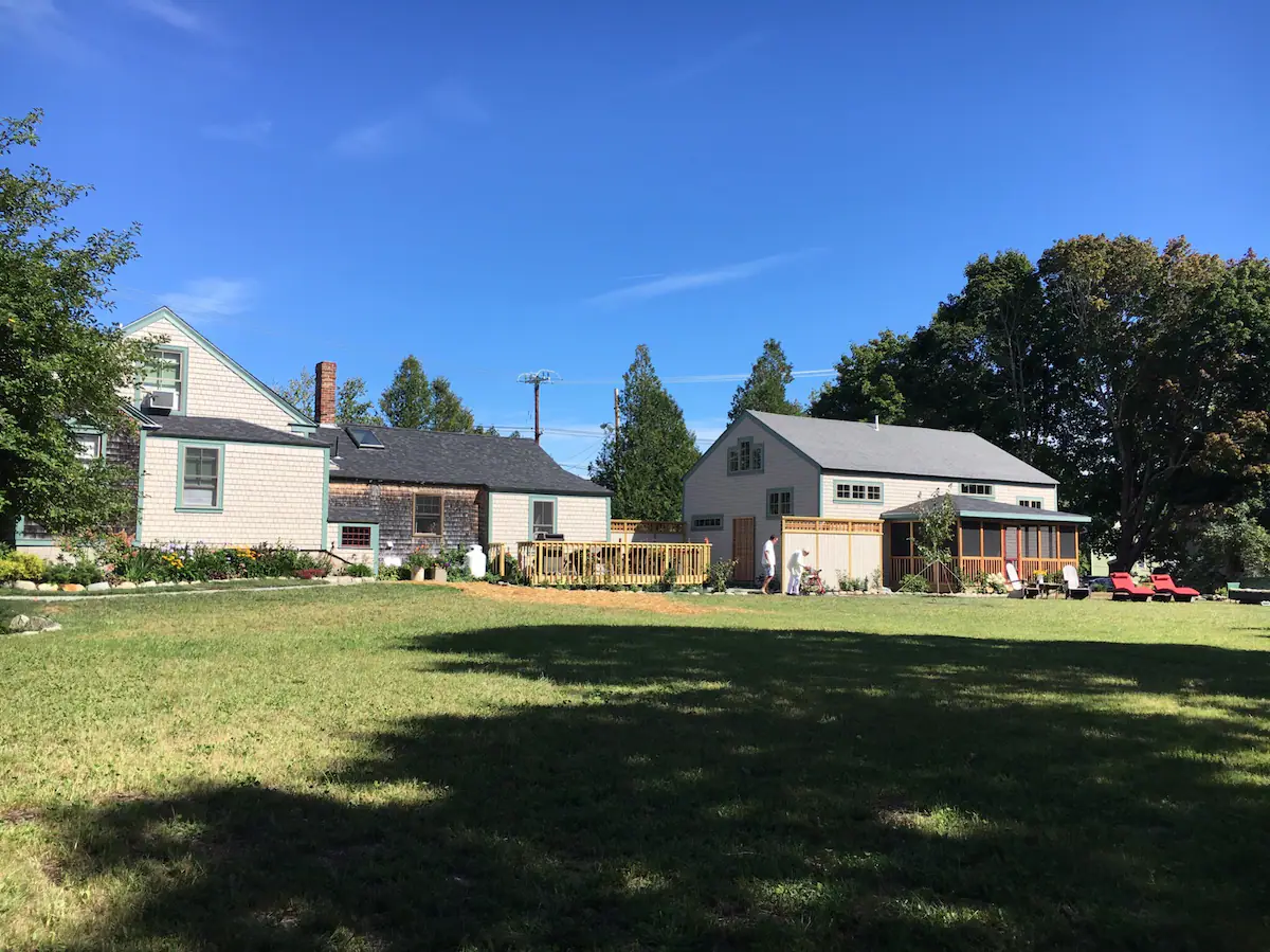 The South End of a Restored Barn