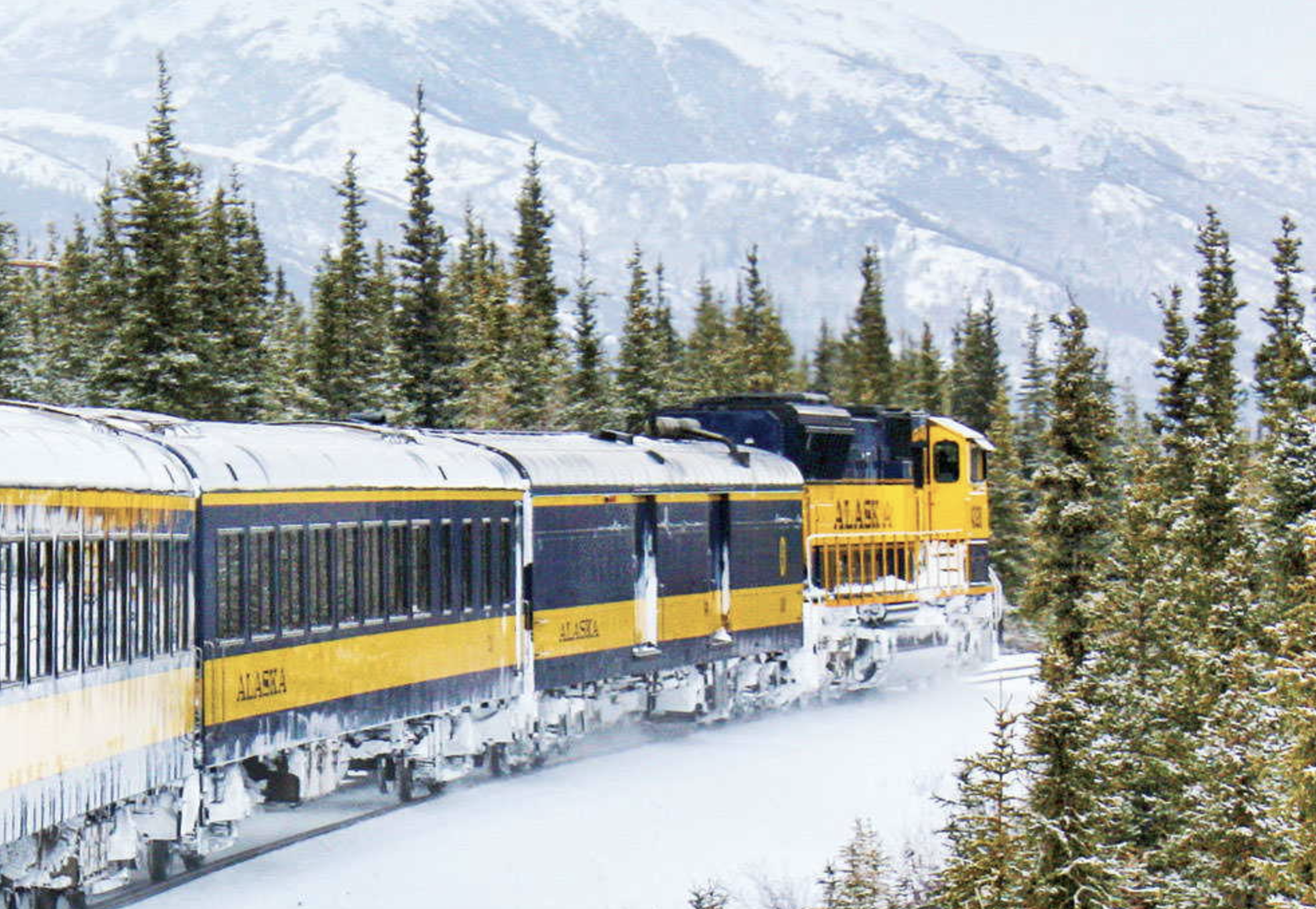 Aurora Winter Train - Anchorage to Fairbanks