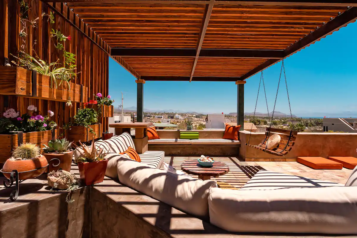 Guesthouse with Views of Baja Mountains, Desert, and Ocean