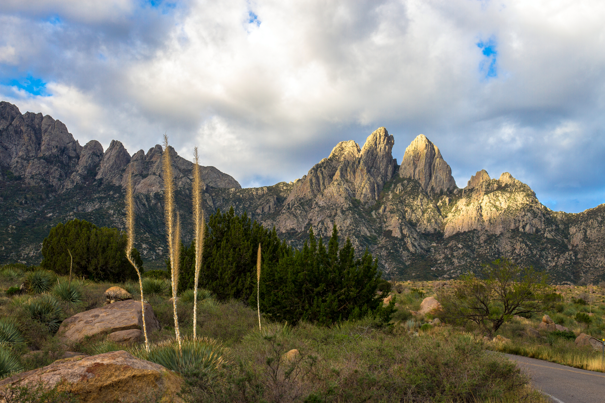 Organ Mountains-Desert Peaks National Monument near Las Cruces in New Mexico