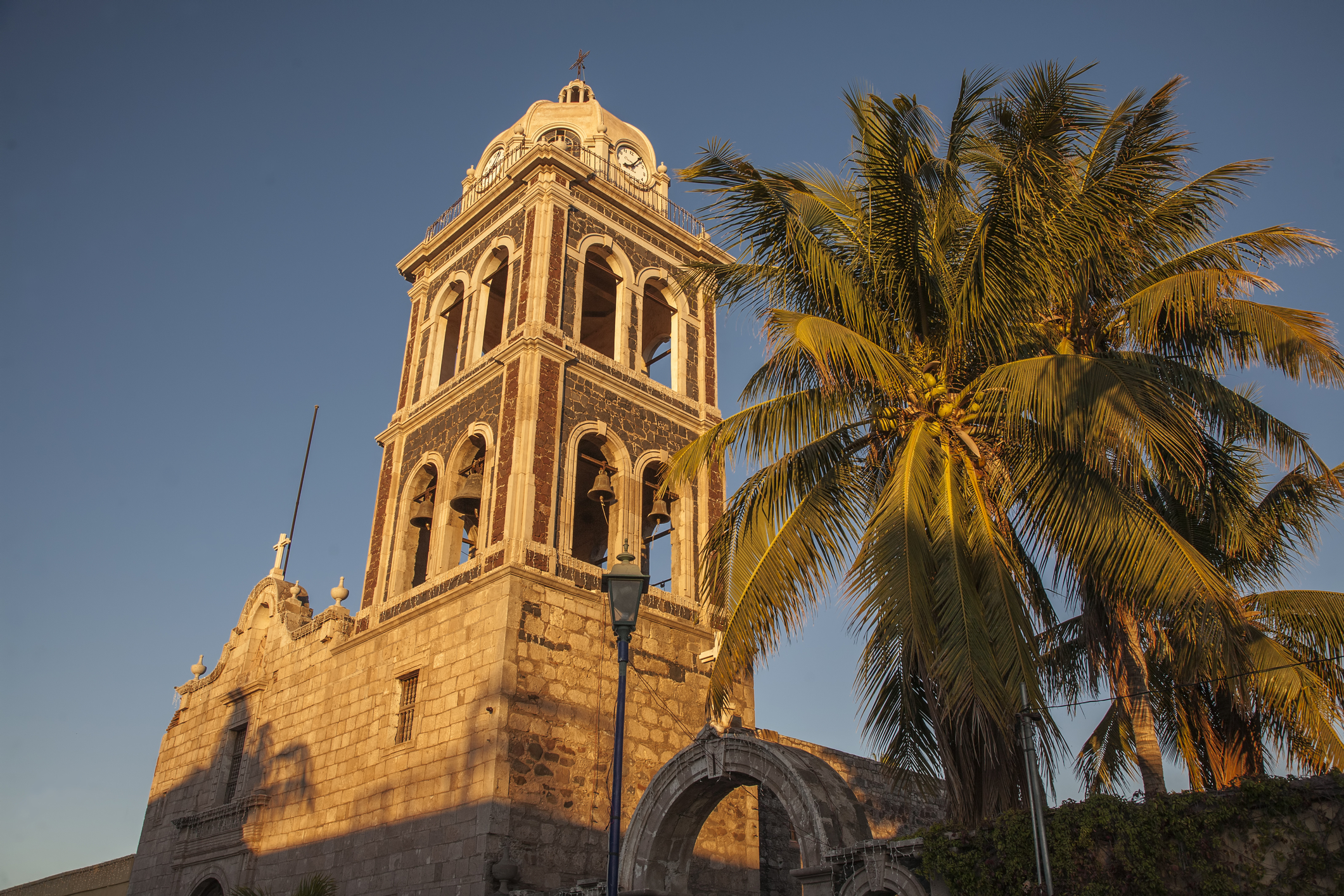 The Mission at Loreto at Baja California, Mexico