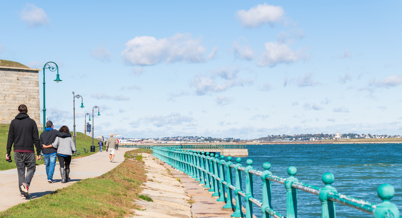 Pleasure Bay Beach on Castle Island