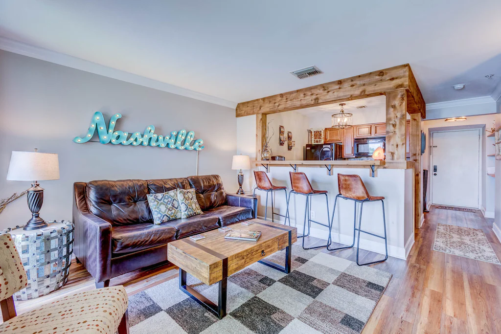 Nashville décor and a fun location 