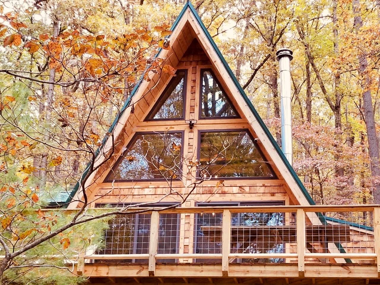 A-Frame Cabin Escape in George Washington National Forest 