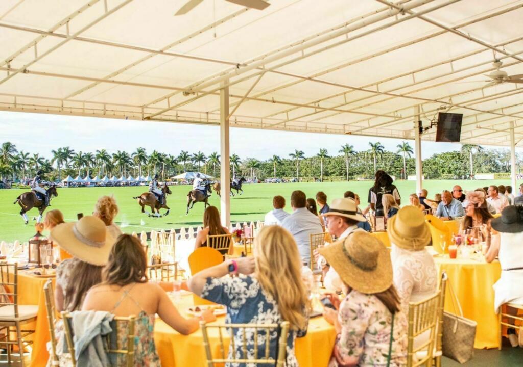 Watch a match at the National Polo Center