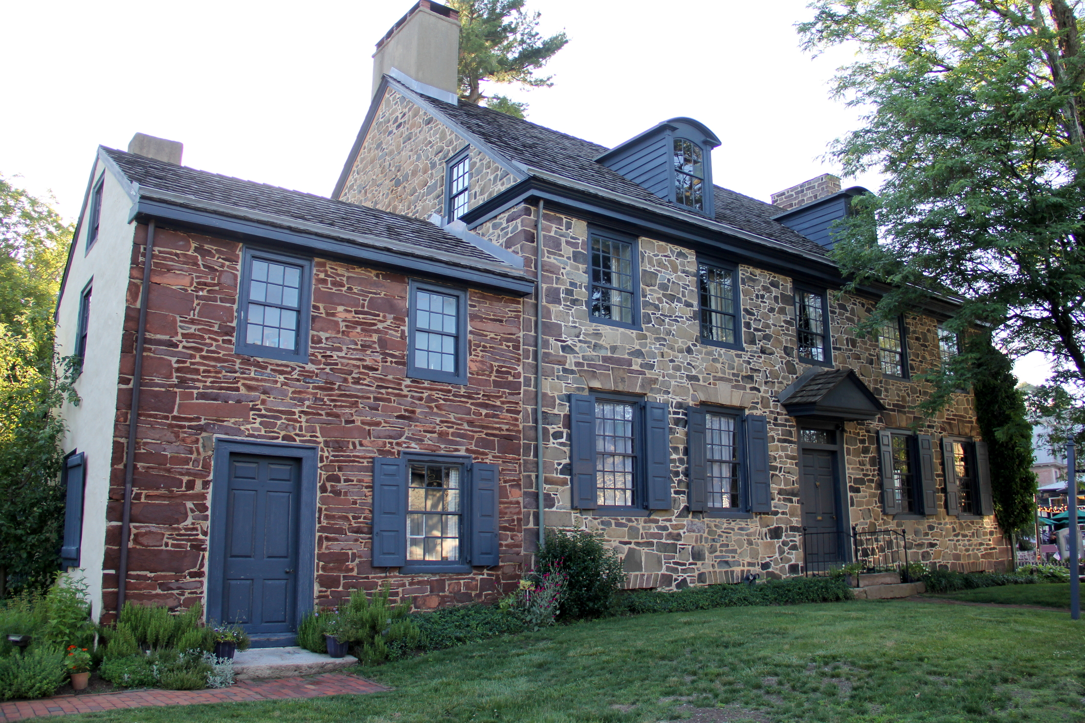 Parry Mansion, built in 1784, currently a museum on Main Street in New Hope