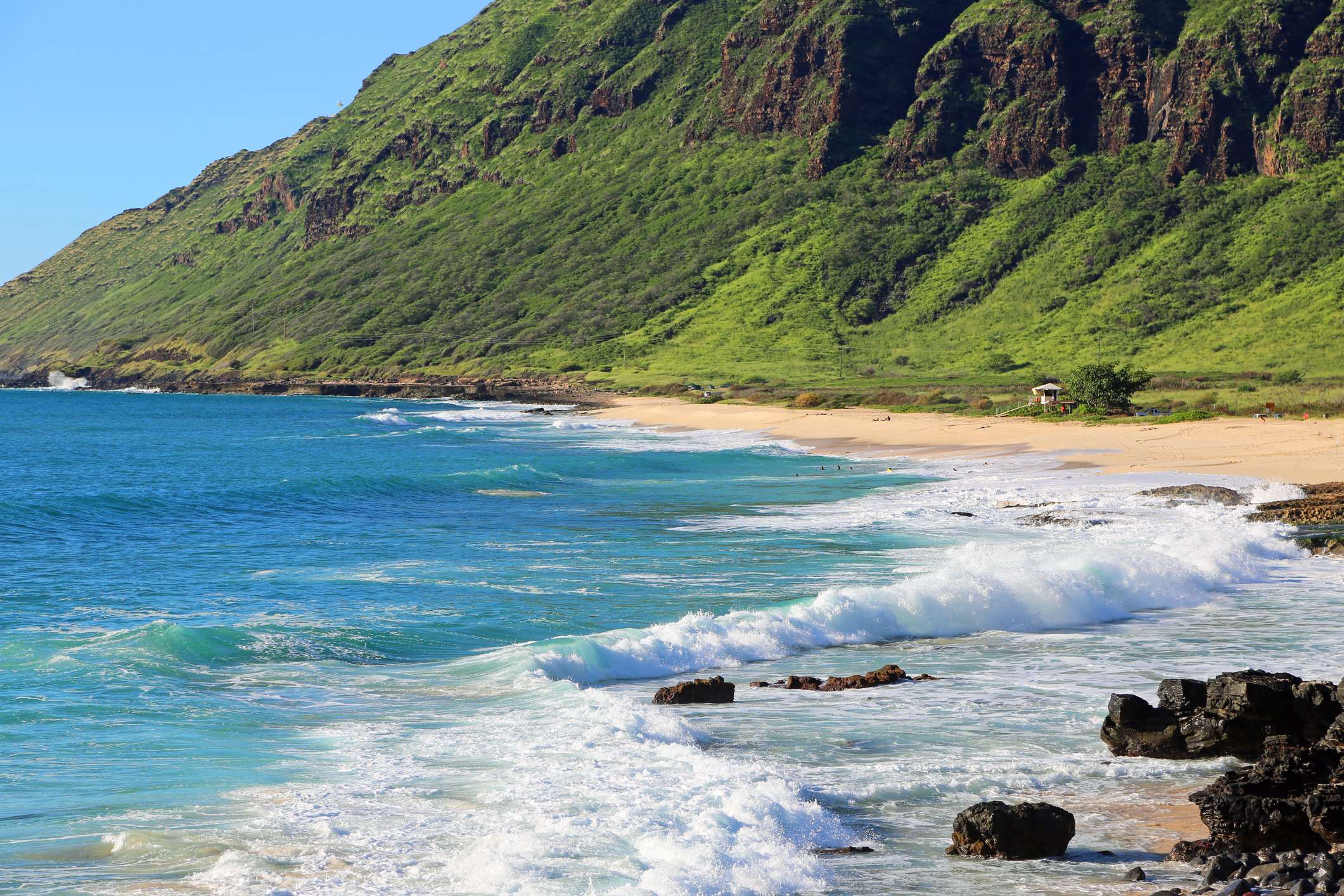 Yokohama Beach in Ka'ena Point State Park