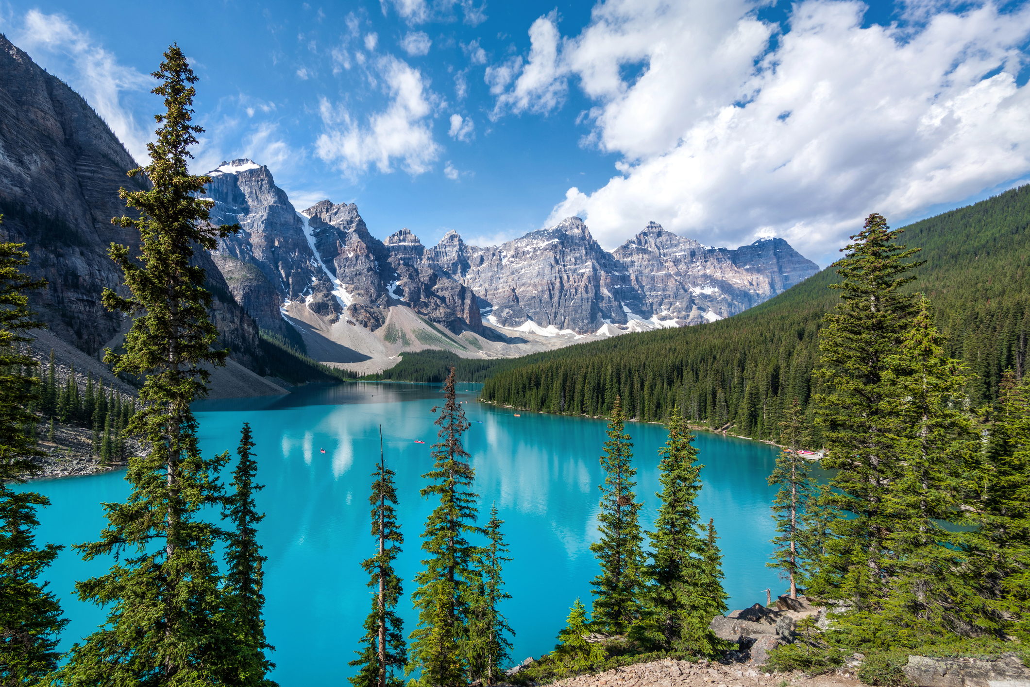 Moraine Lake in Banff National Park