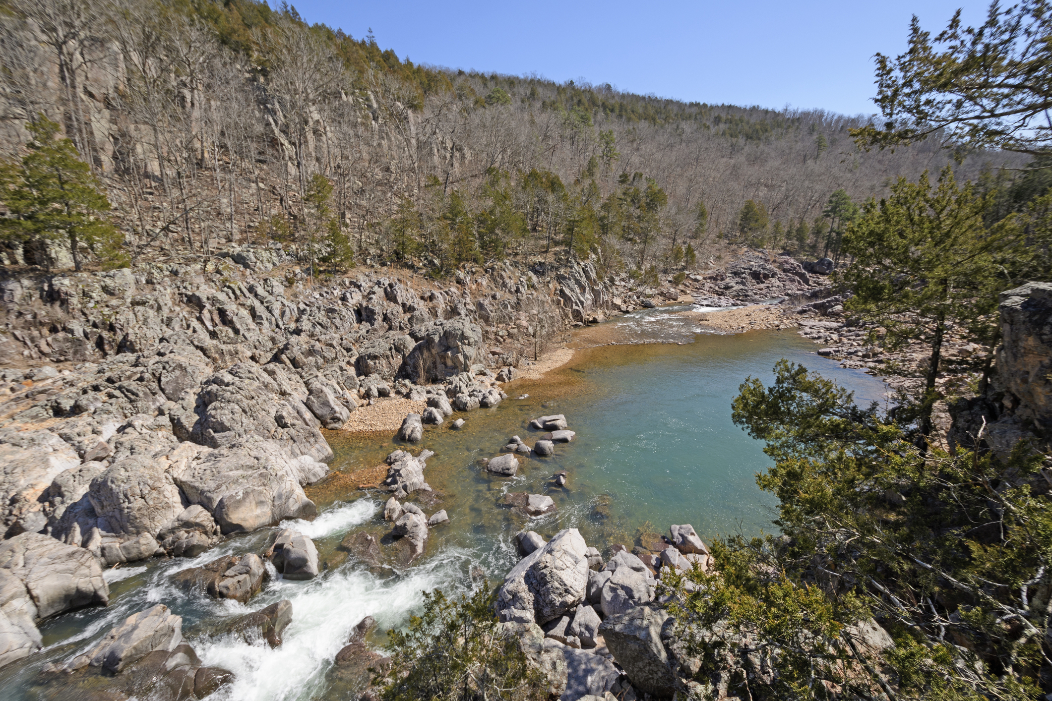 Johnsons Shut-ins State Park in Missouri