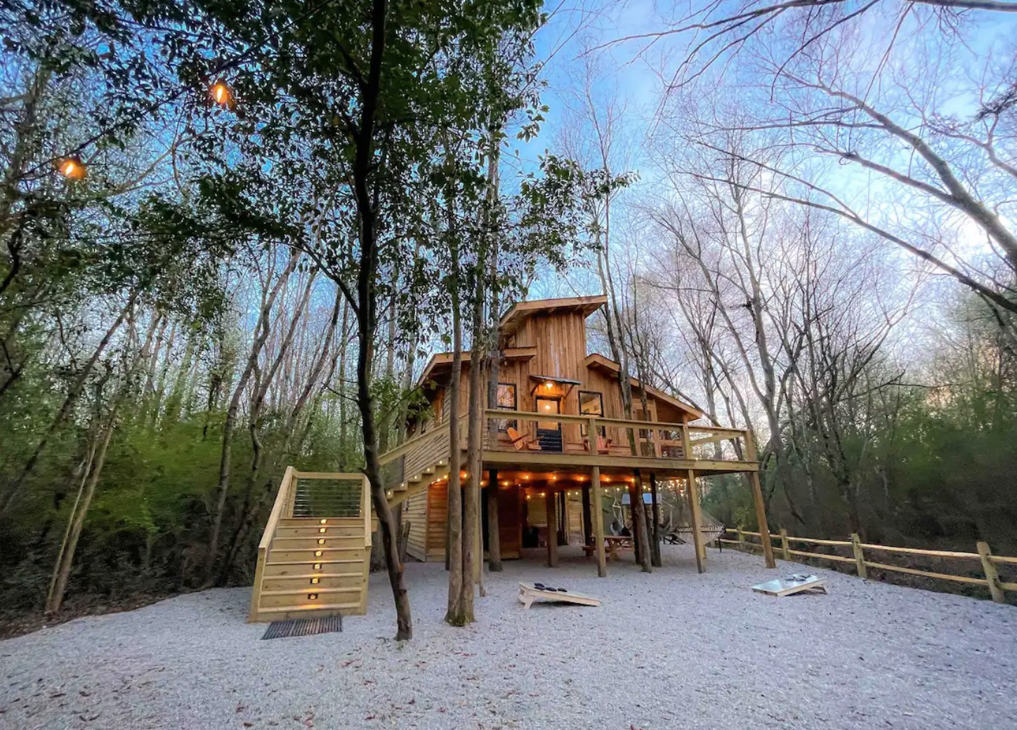 Enchanting Treehouse with Modern Amenities