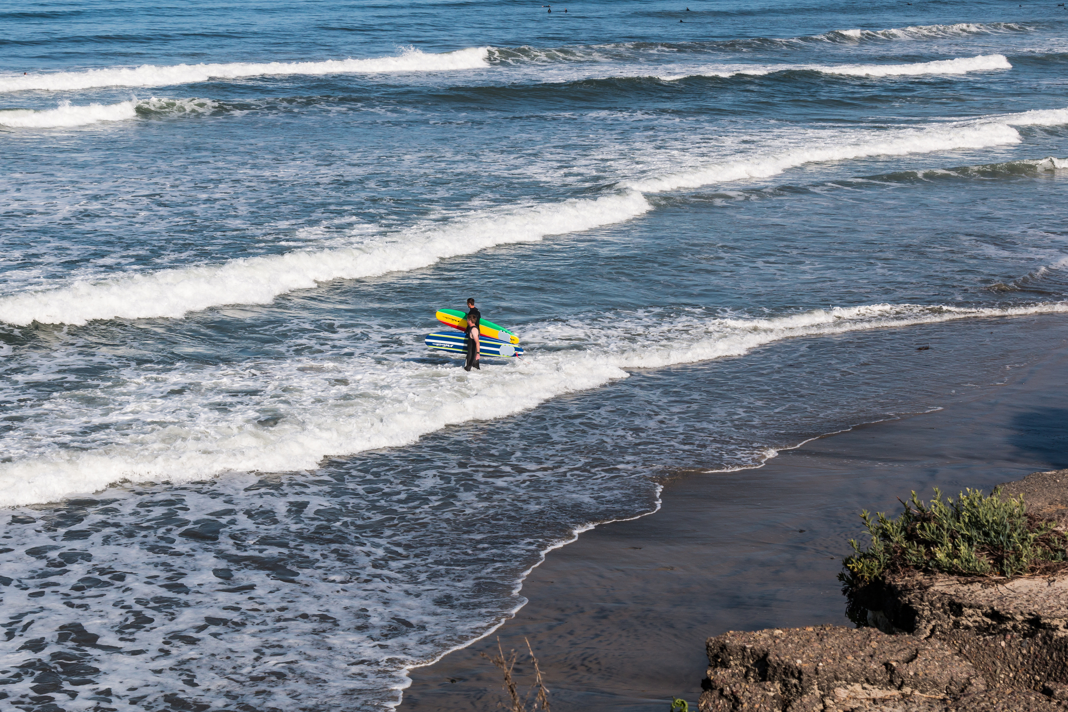 San Elijo State Beach, California