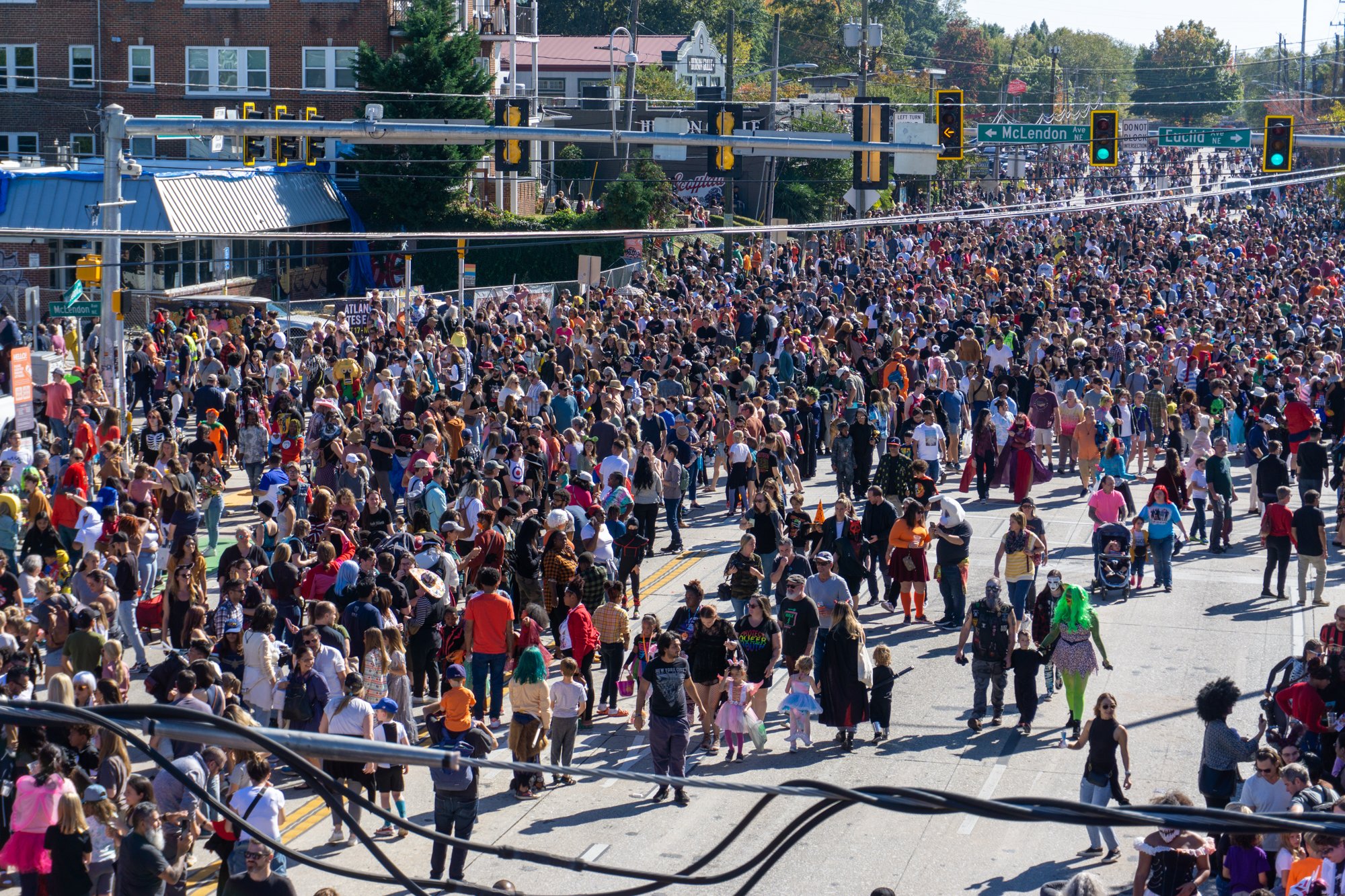 A cool neighborhood to explore while celebrating Halloween