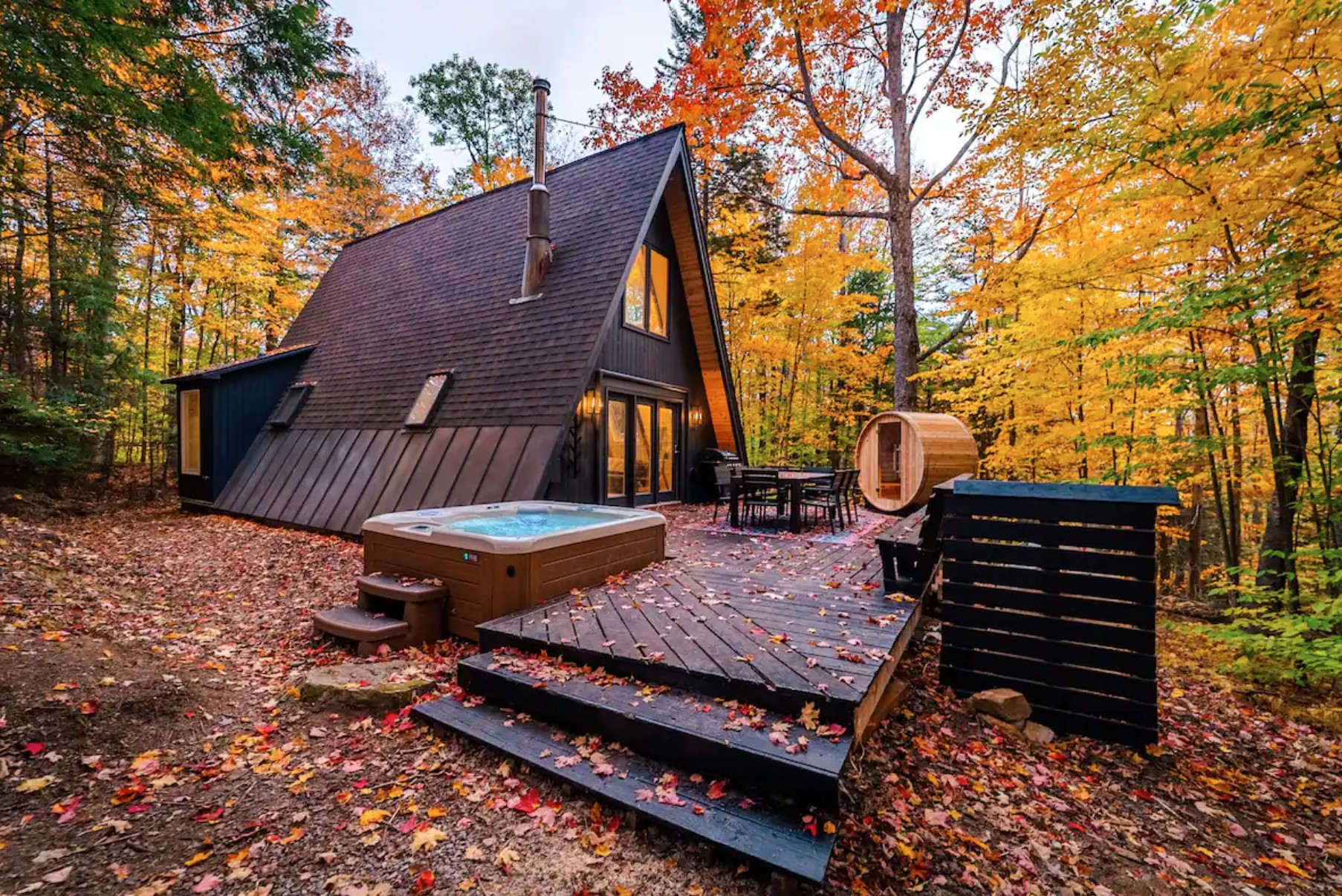 Okemo A-Frame - Floor Hammock, Sauna & Hot Tub, Mount Holly, Vermont