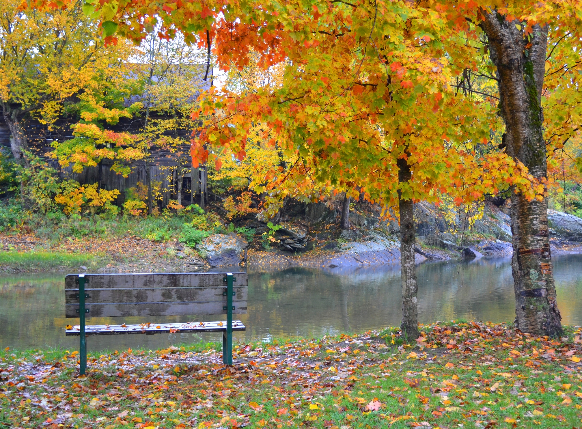 Mad River in Waitsfield, Vermont