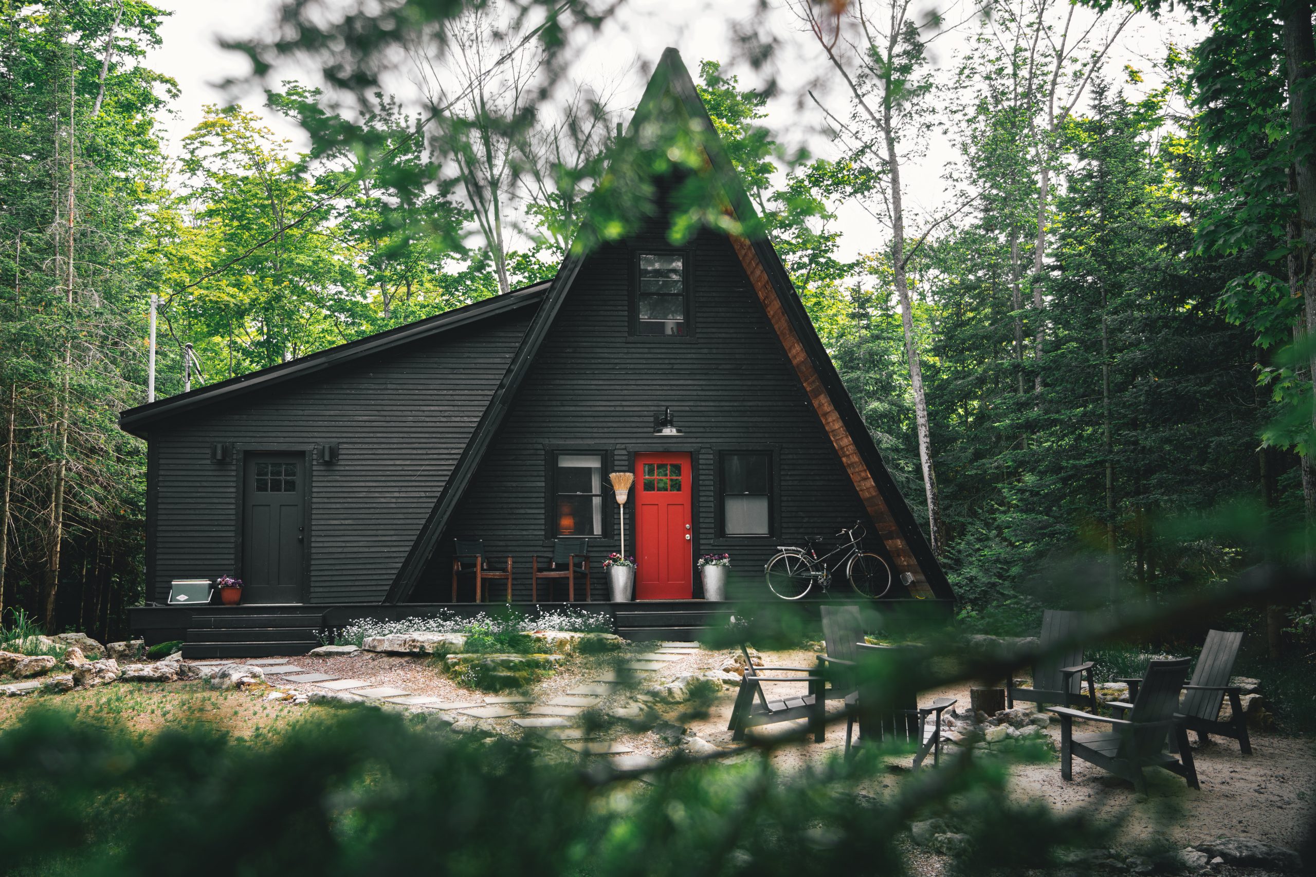 Heaframe - An A-Frame cabin in the woods - Ontario